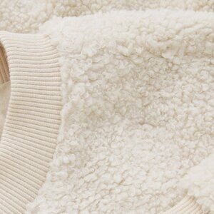 COS OVERSIZED TEDDY SWEATER XS